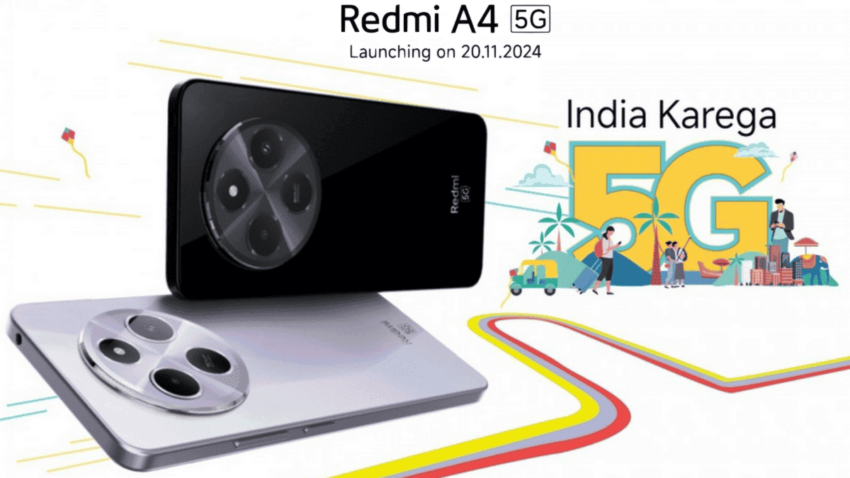 Redmi A4 5G Launches on November 20