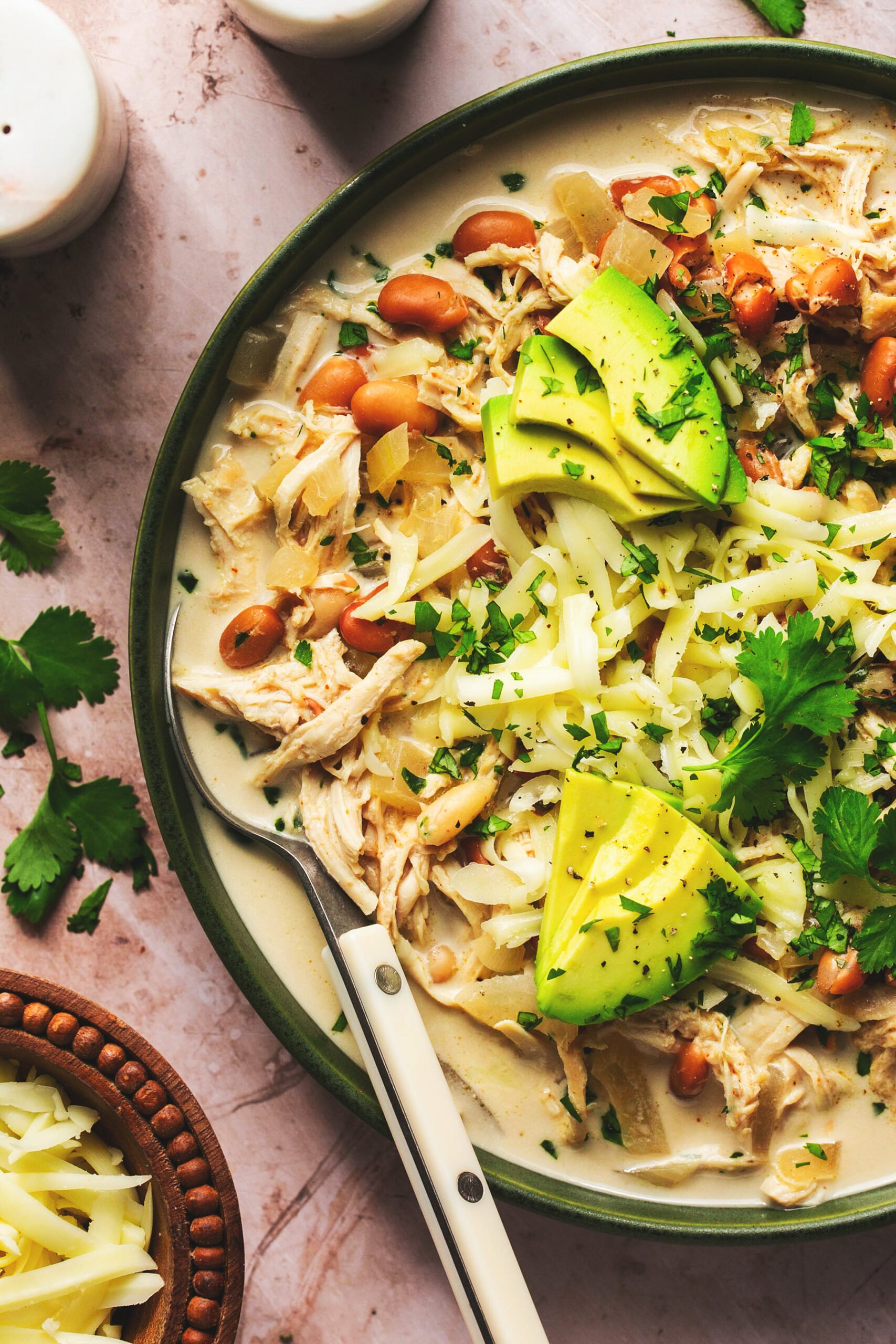 Slow Cooker White Chicken Chili