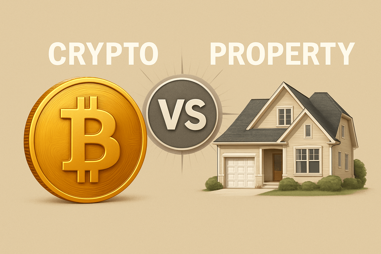 Bitcoin Mining vs Real Estate: Two Roads, One Goal—Building Wealth